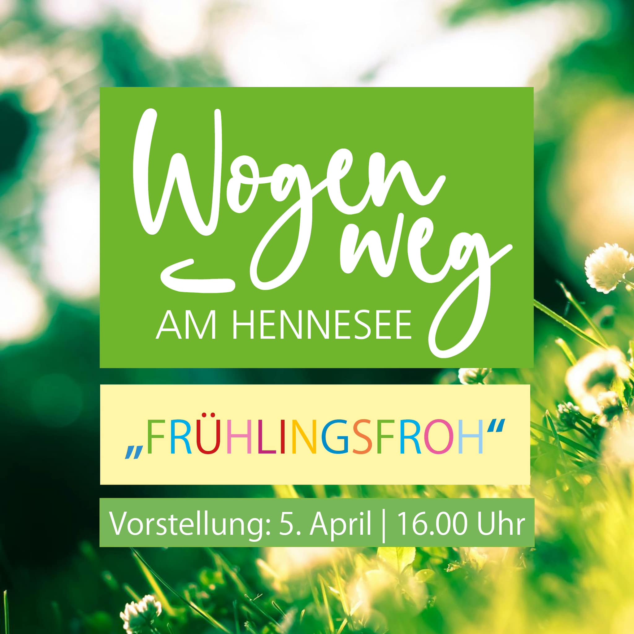 „Frühlingsfroh“ neue Gedichte am Wogenweg Hennesee